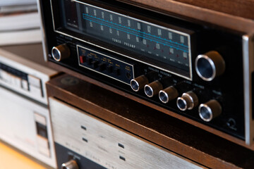 old audio equipment