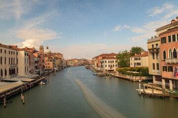 Naklejka premium Venezia, laguna, canali, gondole, acqua, mare, storia, città canal grande, serenissima, viaggi, foto, immagine