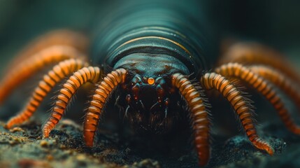 Large spider on ground