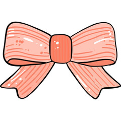  Groovy Bow with Vibrant Charm