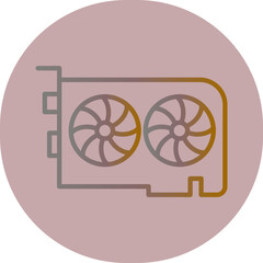 Graphics Card icon Design