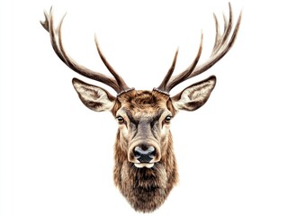 Deer's Head Close Up