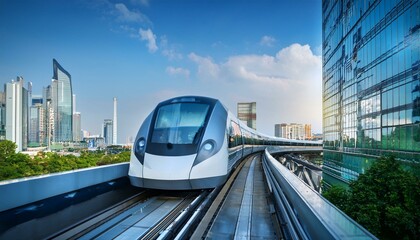 Naklejka premium Visions of Tomorrow: Bridging Reality, Nature, and Imagination