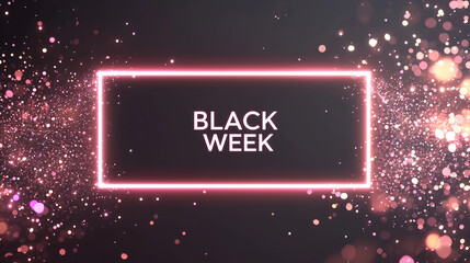 Obraz premium Black Week
