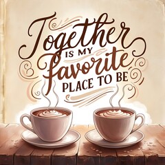 Together Is My Favorite Place To Be