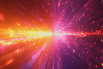 Technology abstract background in color space with high resolution, representing digital innovation.