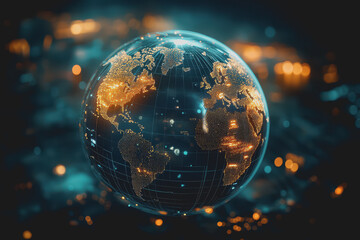 Visuals international business transactions, global offices, or remote teams collaborating...