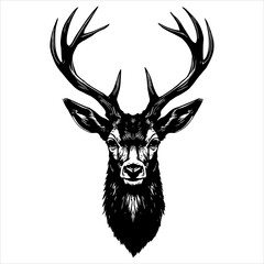 deer head silhouette