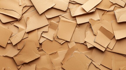 Cardboard sheet texture background, pattern of brown kraft paper with vintage style.