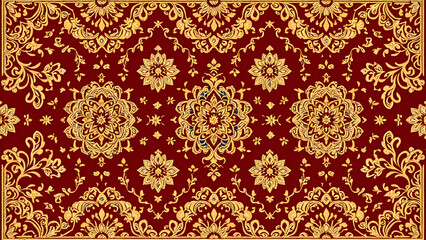 Thai Floral Elegance Pattern