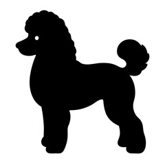 dog silhouette vector