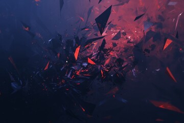 A visually stunning and imaginatively designed dark abstract surface for your creative project