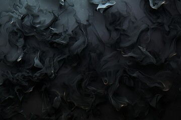 A thought provoking and creatively designed black abstract surface for your creative project