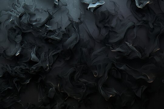 A thought provoking and creatively designed black abstract surface for your creative project