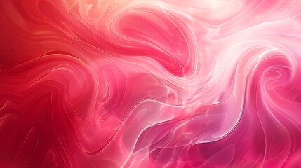 Obraz premium Abstract Pink and Red Swirling Background