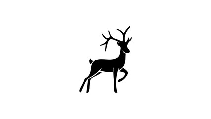 Scalable Deer Icon Designs for Responsive Website Designs