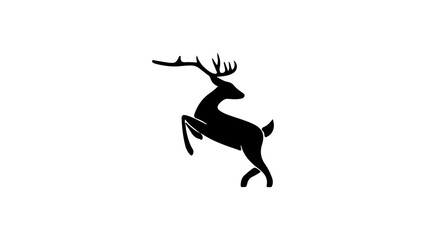 Deer Icon Design for Winter Holiday Campaigns