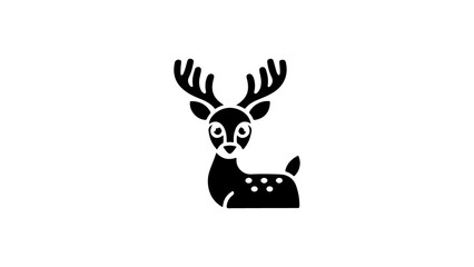 Stylish Deer Icon Designs for Luxury Fashion Labels