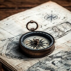 Exploring budgeting and planning with a compass and map in nature a roadmap for success