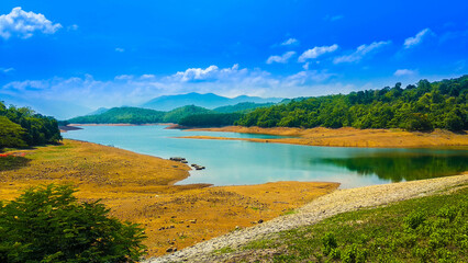 thenmala dam reservoir, kollam kerala
