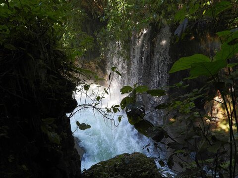 Puente De Dios Waterfalls, Huasteca Potosina, San Luis de Potosi, Mexico