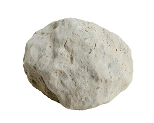 Obraz premium Small rock on transparent image. Ai generated