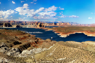Lake Powell in Arizona, U.S.