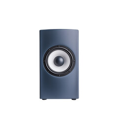 Obraz premium Modern sound speaker design for audio enthusiasts. transparent background