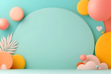 Minimalist Banner Composition with Negative Space for Community Manager Day