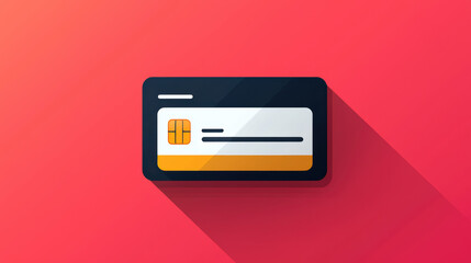 Loyalty rewards card design with clean lines and vibrant colors, ideal for promotions and marketing