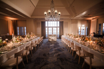 Indoor Wedding Reception