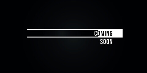 Coming Soon Loading Style Backdrop Design