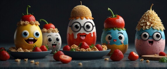 3d character cooking fun
