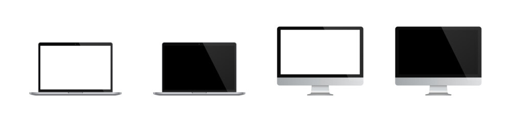 Realistic device set. Tablet, laptop illustration.  © 11ua