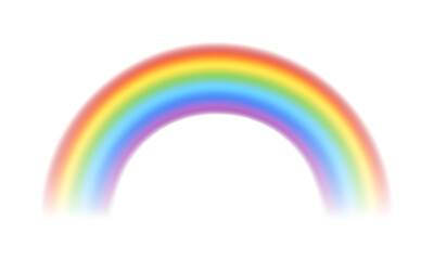 Rainbow vector illustration. Rainbow gradient.