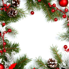Christmas Pine Border