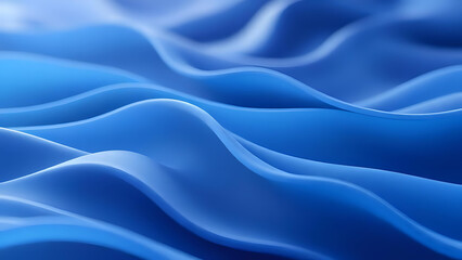 Obraz premium Abstract wavy gradient 3d background. Ai generated image