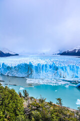 Province of Santa Cruz, Argentina - April 1, 2024: 
The Perito Moreno Glacier, an Ice Giant at the...