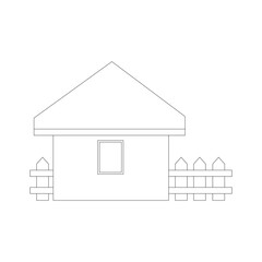 Buildings Related Vector Line Icons. Contains such Icons as Church, Sport Stadium, Medical Hospital and more. Editable Stroke Vector illustration flat style Eps 10. 