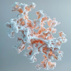 albumina protein 3d model