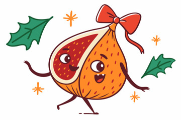 How to Make a Funny Christmas Angel Apple  Easy Diy Holiday Decoration