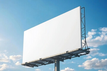 Fototapeta premium Blank billboard mock up 