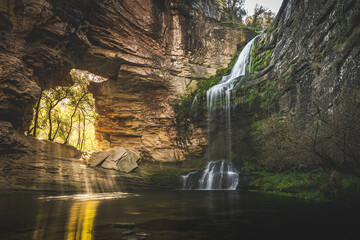 cascadas la foradada de cantonigrós