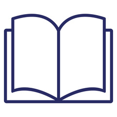 Book icon. Sign design. Flat Web Mobile Icon. Vector. Sign. Symbol. Button.  Element. Silhouette. Vector illustration.