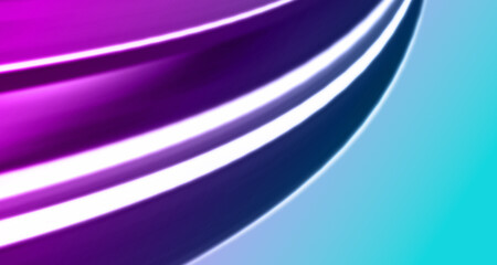 Abstract Motion High-Speed Light Effect Background. Abstract Dynamic Light Speed Line Banner Background. Technology Futuristic Curved Backdrop for Brochure, Poster, Website, Header, Science