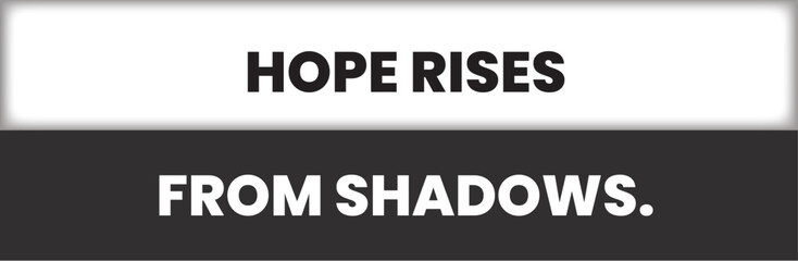 White And Black Split Design