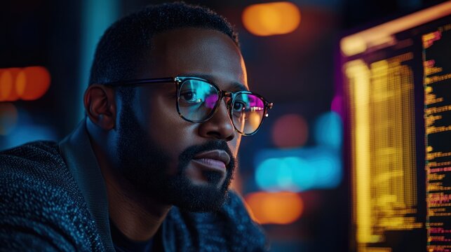 Close-Up of Seminar on Python Coding