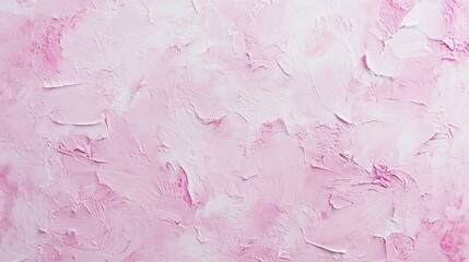 Fototapeta premium A light pink plaster wall background texture, featuring a beautiful decorative stucco with an abstract pattern, creates an elegant and artistic design.