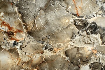 Various sick quality textures in marble  cement  stone  concrete  metal.