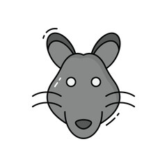 Rat vector icon